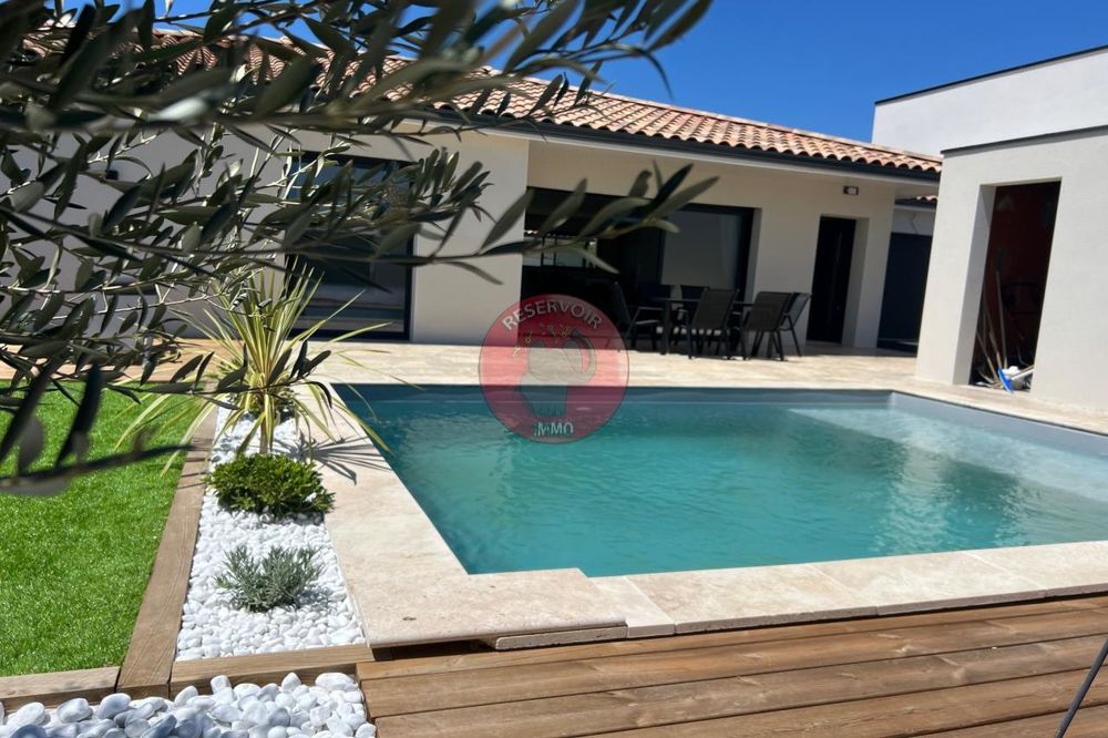 MAGNIFIQUE MAISON CONTEMPORAINE DE PLAIN PIED de 131 m....