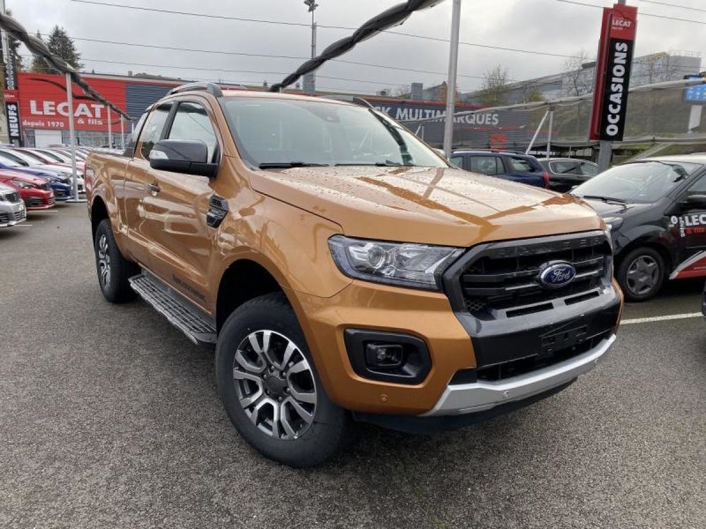 Voiture Ford Ranger 2 0 Tdci Ecoblue 213 Bva 10 Super Cabine