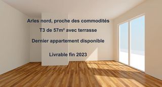  Appartement 3 pièces 57 m² Arles