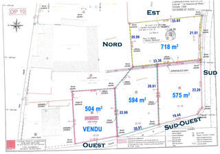  Terrain � vendre 524 m�