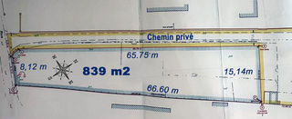  Terrain � vendre 839 m�