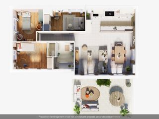  Appartement � vendre 4 pi�ces 81 m�