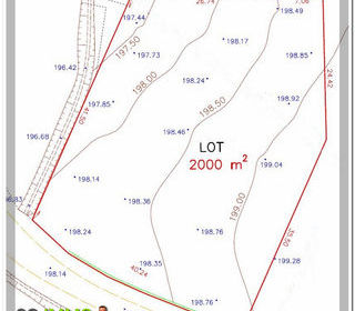  Terrain � vendre 2000 m�
