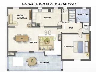  Maison � vendre 6 pi�ces 