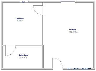  Appartement � louer 2 pi�ces 27 m�