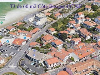  Appartement � vendre 3 pi�ces 60 m�