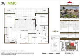  Appartement � vendre 4 pi�ces 84 m�