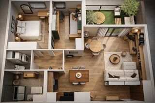  Appartement � vendre 3 pi�ces 68 m�