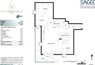  Appartement � vendre 4 pi�ces 85 m�