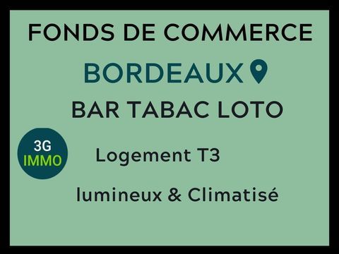 Vente fonds de commerce  &agrave; Bordeaux 498000 33000 Bordeaux