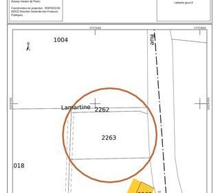  Terrain � vendre 800 m�