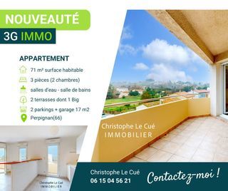  Appartement � vendre 3 pi�ces 