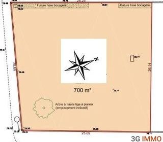  Terrain � vendre 700 m�