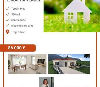  Terrain � vendre 560 m�