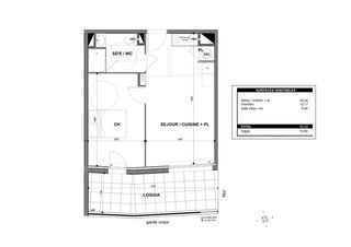  Appartement � vendre 2 pi�ces 41 m�