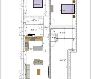  Appartement � vendre 4 pi�ces 100 m�