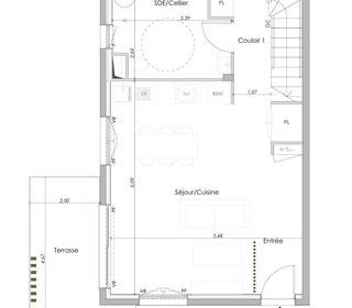  Maison 4 pi�ces 86 m� La gaude