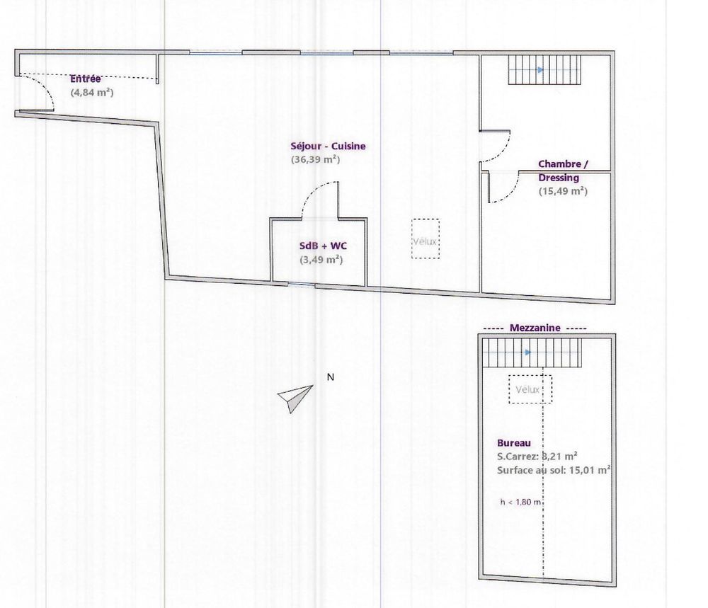 � vendre  Appartement Paris 12