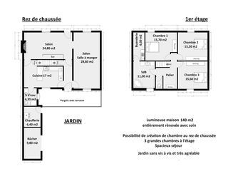  Maison � vendre 5 pi�ces 140 m�