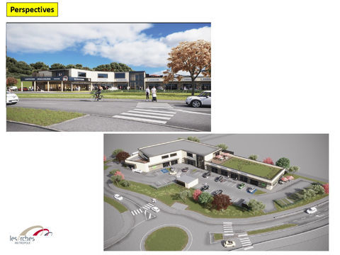 LOCATION CELLULE COMMERCIALE NEUVE DE 90M2   LA ROQUETTE-SUR-SIAGNE 1995 06550 La roquette sur siagne