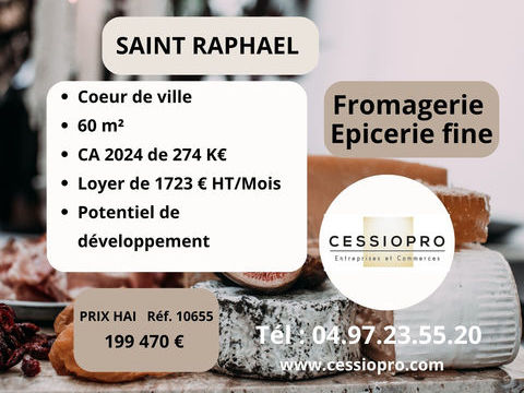 Fromagerie, &eacute;picerie fine - c�ur de ville de Saint Rapha&euml;l 199470 83700 St raphael