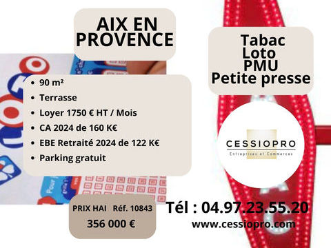 Tabac Loto EBE - Aix en Provence 356000 13100 Aix en provence