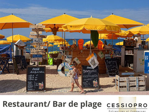 CONCESSION DE PLAGE 1700 m2  Littoral Est VAR 4420000 83120 Ste maxime