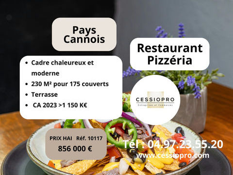 RESTAURANT PIZZERIA   TERRASSE 100 COUVERTS   PAYS CANNOIS   EBE 200 K� 856000 83440 Montauroux