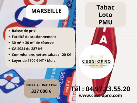 Baisse de Prix ! Tabac Loto PMU Bimbeloteries, Marseille 327000 13014 Marseille