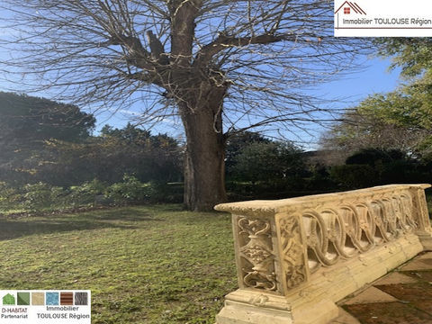   Maison de Matre  LAUNAGUET, CHARME, SRNIT JARD  L'ARRIERE + FACE BOIS Maison - 6 pice(s) - 161 m