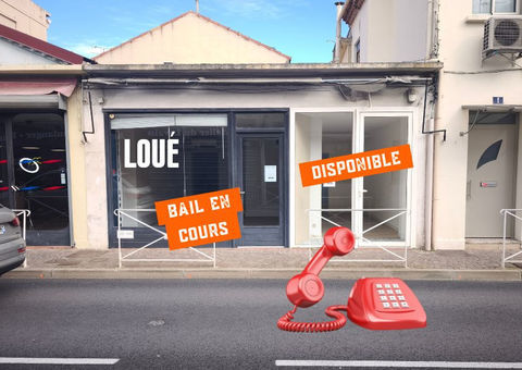 Local Commercial Centre Grau-du-Roi   22,5 m2   Emplacement Premium 719 30240 Le grau du roi
