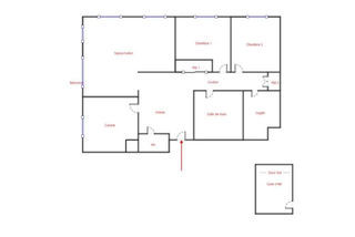  Appartement � vendre 4 pi�ces 93 m�