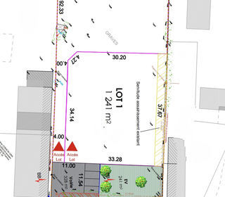  Terrain � vendre 1240 m�