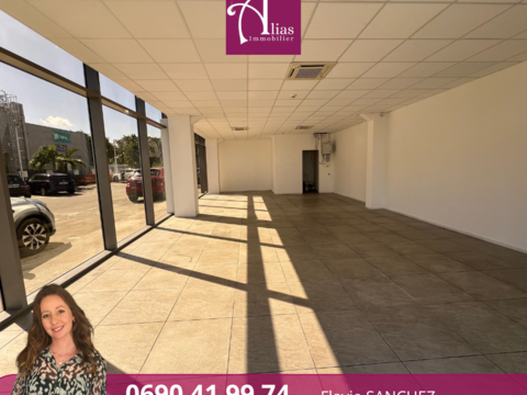 &Agrave; louer - Local commercial 80m2 - RDC - Colin - Petit-Bourg 2252 97170 Petit bourg