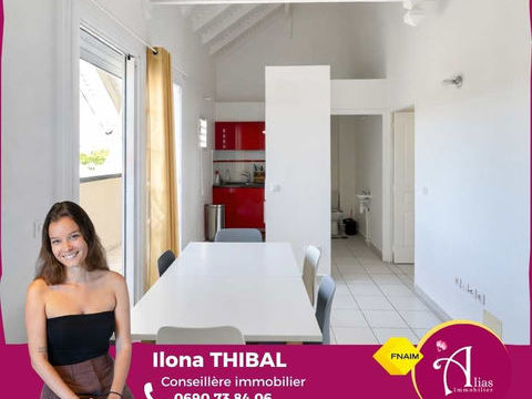   LOCATION GRAND T2 MEUBL� BOURG SAINT FRANCOIS PARKING Appartement - 2 pi�ce(s) - 46 m�