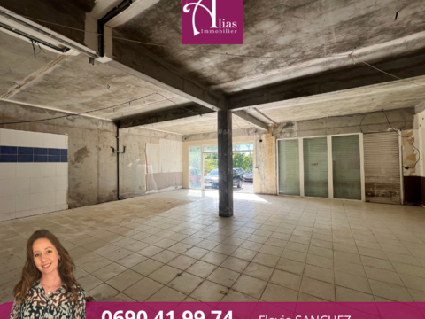 &Agrave; louer - Local brut 100m2 - RDC - JARRY 2100 97122 Baie mahault