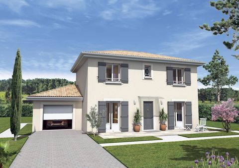   Maison 120 m� avec terrain � 10 mns de villefranche sur sa�ne Maison - 6 pi�ce(s) - 120 m�