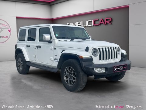 Jeep Wrangler UNLIMITED 2.0I T 380 4XE OVERLAND BA 2022 occasion Saint-Sulpice-de-Royan 17200