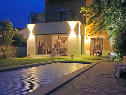   RARE MONTLUEL CENTRE. Maison Bourgeoise. 165m2 env. Jardin, Piscine, Garages Maison - 6 pi�ce(s) - 165 m�