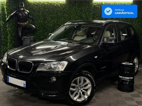 BMW X3 F25 LUXE 20D XDRIVE 2.0 184 Cv BVM6 INTERIEUR CUIR GPS - GAR 2011 occasion Taverny 95150