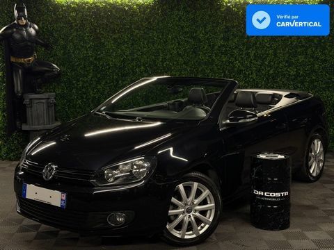 Volkswagen Golf 6 VI CABRIOLET 1.2 TSI 105 Cv CARAT / ORIGINE FRANCE CRIT AI 2012 occasion Taverny 95150
