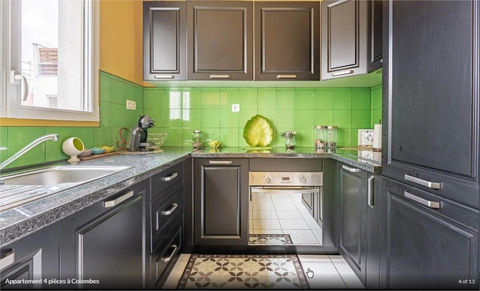 Chambre &agrave; louer en colocation dans un T4 de 77m2 810 92700 Colombes