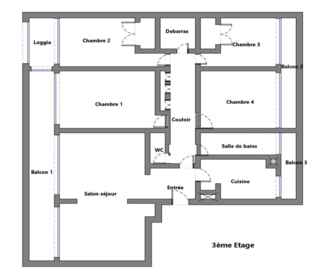  Appartement � vendre 5 pi�ces 114 m�