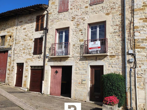   Maison en pierre mitoyenne de 107 m2 � Treffort centre Maison - 3 pi�ce(s) - 107 m�