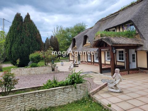   Charmante chaumi�re de 140 m� viable de plain pied dans la campagne de Pont Audemer Maison - 6 pi�ce(s) - 140 m�