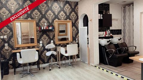 FONDS de commerce Coiffeur centre ville Maule 78580, Poste Reception et 4 postes Coiffage. 35000 78580 Maule