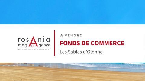 FONDS DE COMMERCE BAR/BRASSERIE FACE MER LES SABLES D'OLONNE 657000 85100 Les sables-d'olonne