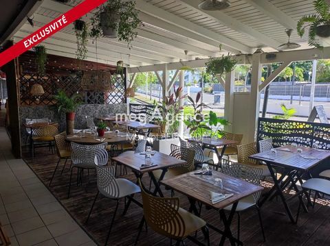 Fonds de commerce - Restaurant 88m&sup2; env (Cuisine, sanitaire, salle int&eacute;rieure, terrasse) - Pointe de la Verdure Le Gosier 70000 97190 Le gosier