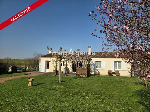   Maison de plain-pied � 3 chambres � Garage � Terrain 1 200 m� Maison - 4 pi�ce(s) - 109 m�