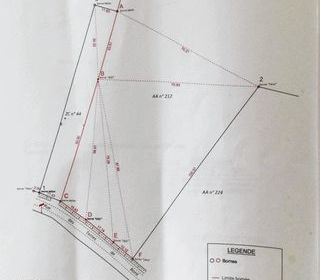 Terrain � vendre 1100 m�